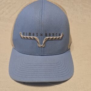 Kimes Ranch Sky Blue and Beige Hat